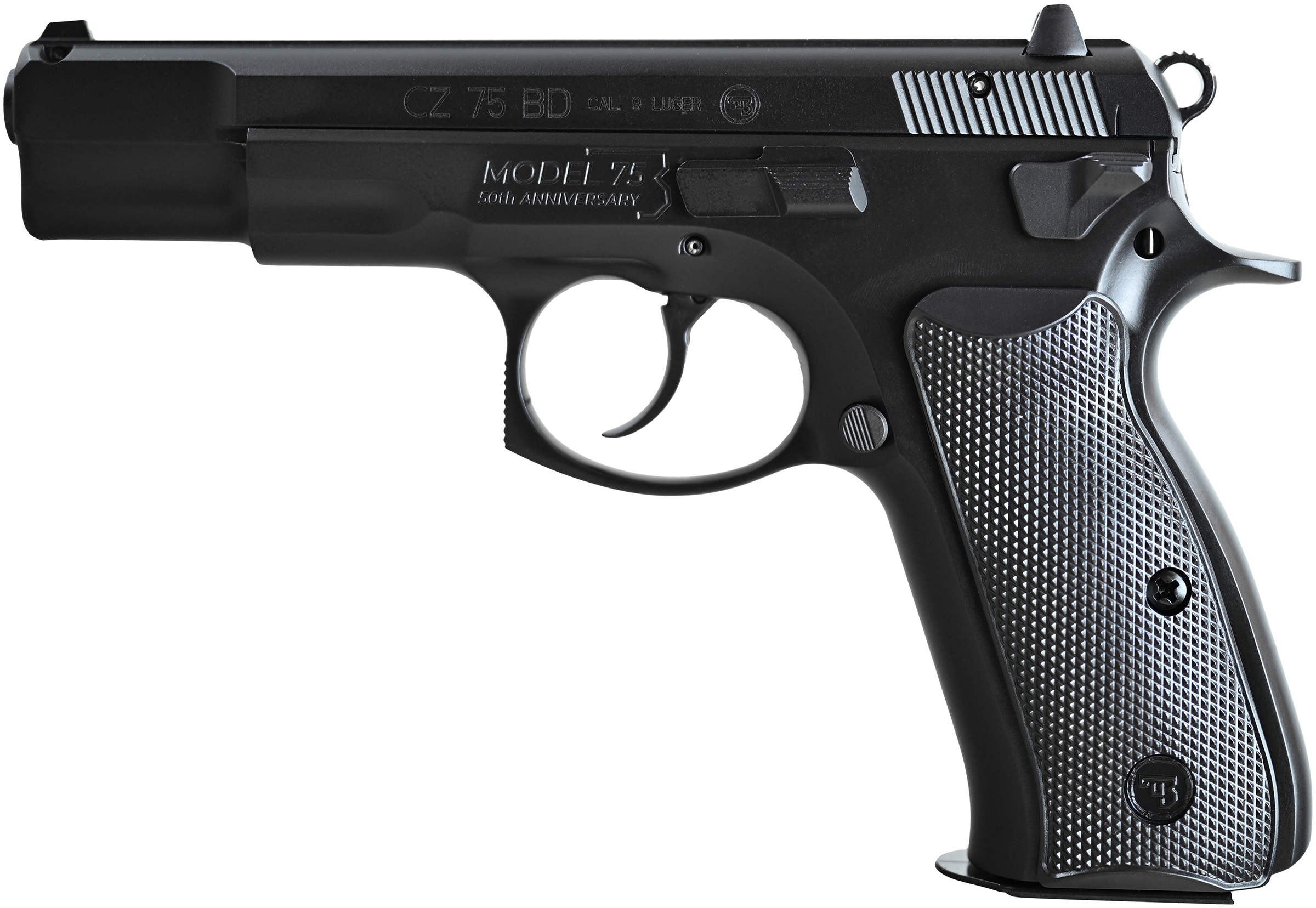 CZ 75 BD 50TH ANNIVERSAR 9MM 4.72 BLK 16RD