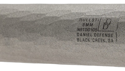 DAN SUPPRESSOR NULL9Ti 9MM