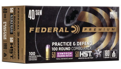 FED PREMIUM 40SW 180GR PRACTICE DEFEND 100/5