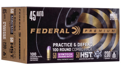 FED PREMIUM 45ACP 230GR PRACTICE DEFEND 100/5