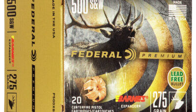 FED PREMIUM 500SW 275GR BARNES EXPANDER 20/10