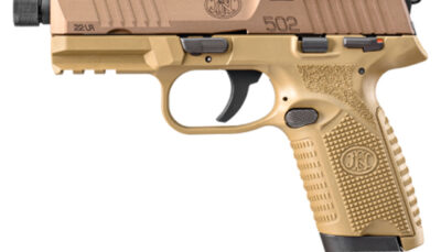 FN 502 TACTICAL 22LR 4.6 FDE 10RD