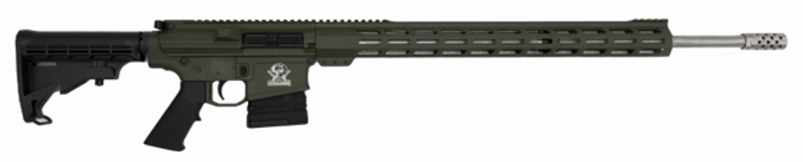 GLFA AR-10 243WIN 24 ODG/SS 5RD