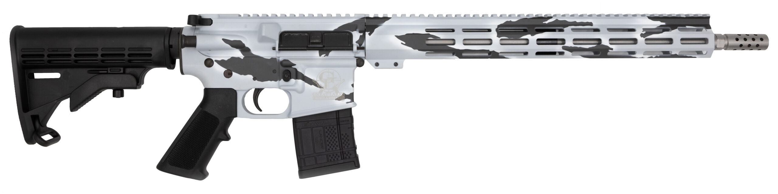 GLFA AR-15 223WYL 16 SS PURSUIT SNOW CAMO 30RD