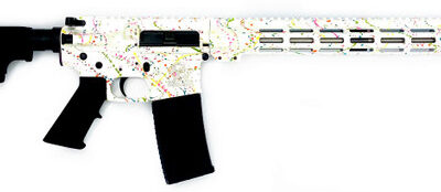 GLFA AR-15 223WYL 16 SS SAVED SPLATTER WHITE 30R