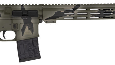 GLFA AR-15 450BM 18 PURSUIT GRN CAMO/SS 5RD