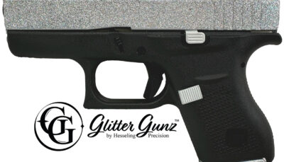 GLOCK 42 380ACP 3.25 GLITTER GUN DIAMOND