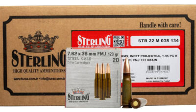 GO STERLING 7.62X39 123GR FMJ 1000/1 (80)