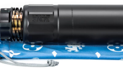 GRIFFIN SUPPRESSOR OPTIMUS 6 DUAL LOK BLK