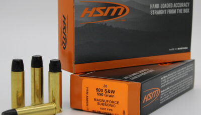 HSM SUBSONIC 500SW HITEK 590GR HCFN 20/20