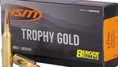 HSM BERGER 6.5PRC 140GR MATCH HUNTING VLD 20/25