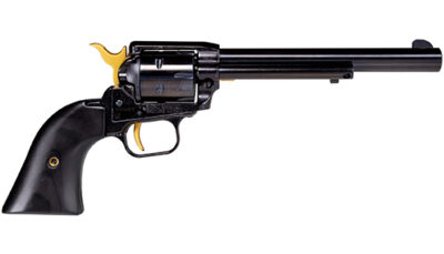 HTG ROUGH RIDER 22LR 4.75 6RD BLK W/GLD