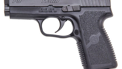 KAHR P9 9MM 3.6 SS BLK PLY FRAME NS 8RD