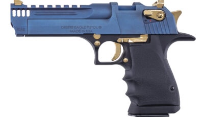 MR DESERT EAGLE 50AE 5 BLK/CARBO BLUE MB