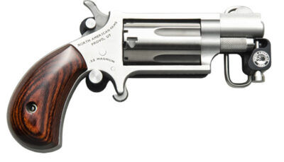 NAA MINI REVOLVER 22MAG SKELETONIZED BELT BUCKLE