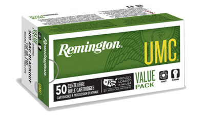 REM UMC 300BLK 150GR FMJ 50/8