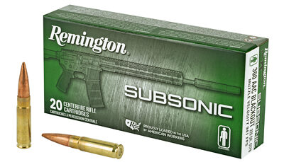 REM 300BLK 220GR SUBSONIC 20/200