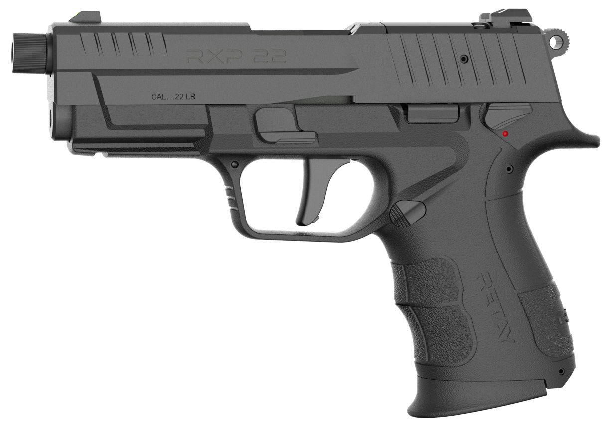 RETAY RXP22 22LR BLK THREADED BBL 13RD