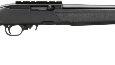 RUG 10/22 22LR 18.5 BLK 10RD RAIL