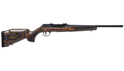 SAV A22 BNS-SR 22LR 18 TB TIMBER LAMINATE 10RD