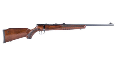 SAV B17 G 17HMR 21 RS WALNUT STAINED WOOD 10RD