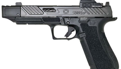 SHAS DR920P 9MM 4.5 BLK ELITE OPTIC SLIDE W/HOLO
