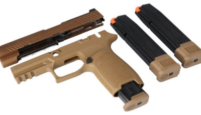 SIG CAL-X KIT P320-M17 9MM FULL COYOTE 17/21RD