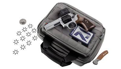 S&W 686 PLUS 357 4.13" 7RD SSR BNDL