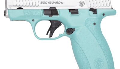 SW M&P BODYGUARD 380ACP 2.0 ROBIN EGG BLUE SATIN