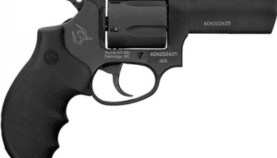 TAU 605 DEFENDER 357MAG 3 NS BLK SS 5RD HOGUE