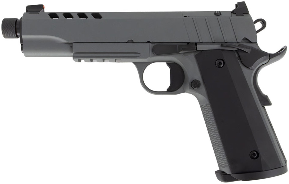 TISAS 1911 NIGHT STALKER SF 45ACP 5 TB GREY 2 8R