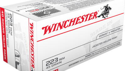 WIN USA 223REM 45GR JHP 40/10