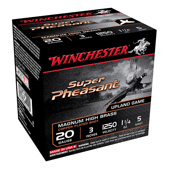 WIN SUPER PHEASANT 20GA 3 1-1/4 #5 25/10