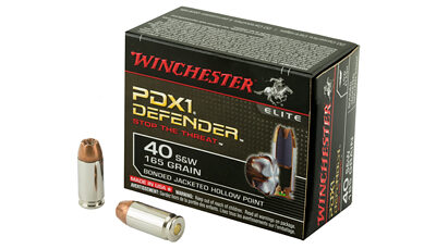 WIN DEFENDER 40SW 165GR JHP 20/200