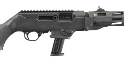 Ruger 19115 PC Carbine 9mm Luger 17+1 16.12" Threaded/Fluted Barrel, Type III Hard Coat Anodized Aluminum Receiver, M-LOK Accessory Slots, Optics Ready