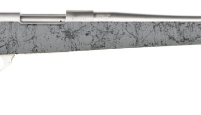 Howa HHS62511 M1500 HS Precision 6.5 Creedmoor 5+1 22", Stainless Steel Metal Finish & Gray Black Webbed Fixed HS Precision Stock
