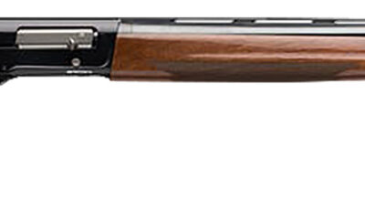 Browning 0119015005 A5 Lightning Sweet Sixteen 16 Gauge 26" Barrel 2.75" 4+1, Gloss Black Barrel & Anodized Receiver, Gloss Turkish Walnut Lightening Style Round Grip Stock
