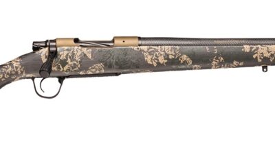 Christensen Arms 8010619300 Ridgeline FFT 280 Ackley Improved 3+1 22" Carbon Fiber/Threaded Barrel, Burnt Bronze Cerakote, Green with Black/Tan Accents Stock