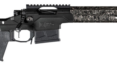 Christensen Arms 8010301500 Modern Precision  223 Rem 20" Threaded Carbon Fiber Barrel 5+1, Black Nitride Finish, Black Anodized with Folding Stock, Polymer Grip