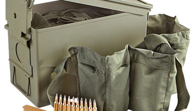 PMC 223AMB Bronze  223Rem 55gr Full Metal Jacket 840 Per Box/2 Case *Includes Ammo Can & Bandoleer