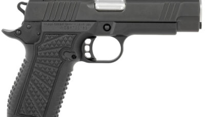 Wilson Combat SFT9CM42 SFT9  9mm Luger 15+1 (2) 4.25" Stainless, Black, Beavertail Frame, Integrated Grips, Fiber Optic Sights