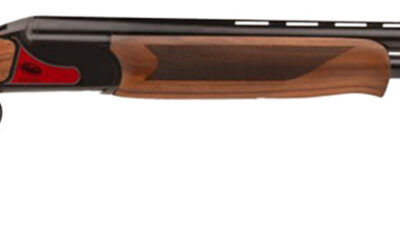 Pointer KIRSTS512 STS5 Sport Trek Full Size 12 Gauge Break Open 3" 2rd 30" Black Over/Under Vent Rib Barrel, Black Steel Receiver, Fixed Turkish Walnut Stock, Ambidextrous