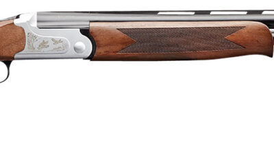 Charles Daly 930343 202  28 Gauge 3" 2rd 26" Blued Vent Rib Barrel, Silver Engraved Receiver, Walnut Wood Fixed Checkered Stock Right Hand