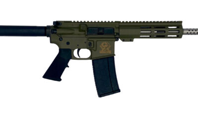 Great Lakes Firearms GL15223SSPODG AR-15 Pistol 223 Wylde 30+1 7.50" Stainless Barrel, OD Green Rec, 7" M-LOK Handguard, Buffer Tube (No Brace), Black A2 Grip