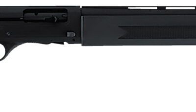 Escort HEPS4122051Y PS  Youth 410 Gauge Semi-Auto 3" 4+1 22" Black Vent Rib Barrel, Black Anodized Grooved Aluminum Receiver, Adj LOP & Shim Black Synthetic Stock