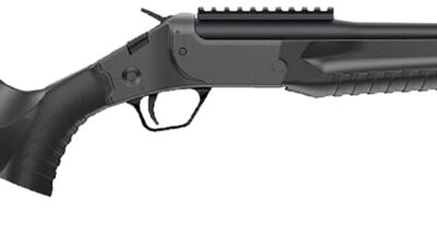 Rossi LWC044MBK LWC  44 Mag 1rd 16.50" Black Oxide Threaded Barrel, Black Picatinny Rail Steel Receiver, Black Fixed Synthetic Stock