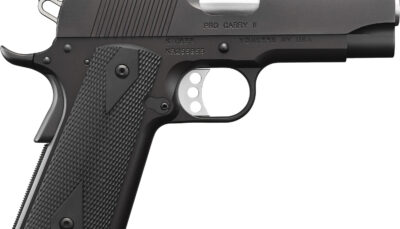 Kimber Mfg.,inc 3200051CA Pro Pro Carry II (CA) 45 ACP 7+1 4" Steel Slide Matte Black/Black Synthetic Double Diamond Checkering Grip