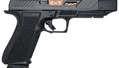 Shadow Systems SS2239CA DR920P Elite 9mm 10+1 Bronze TICN Black Nitride Optic Cut/Serrated/Window Cut Stainless Steel Slide Black Black Interchangeable Backstrap Grip *CA Compliant