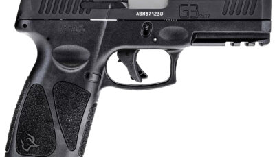 Taurus 1-G3BSR9041 G3 Full Size Frame 9mm Luger 17+1 4" Matte Stainless Steel Barrel, Matte Black Serrated Alloy Steel Slide, Black Polymer Frame w/Picatinny Rail, Textured Grip