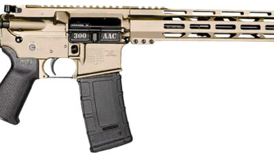 Diamondback DB1718B062 DB15  300 AAC Blackout 30+1 16" Black Nitride Threaded Barrel, Flat Dark Earth Cerakote Aluminum/Carbon Receiver w/Picatinny Rail Receiver, M-LOK Handguard, Magpul MOE Grip